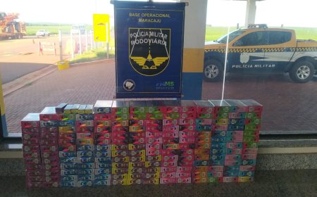 BPMRv apreende refis de cigarro eletrônico durante fiscalização na MS-460