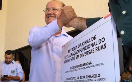 Governo antecipa metas do saneamento e consolida investimentos estruturantes em Chapadão do Sul