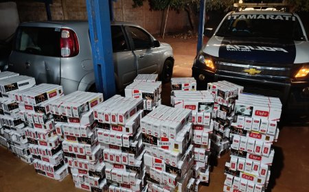 Polícia Militar apreende 700 pacotes de cigarros contrabandeados no Distrito de Nova Itamarati