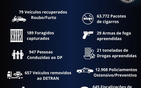 Ponta Porã: 4º Batalhão da Polícia Militar divulga balanço operacional de 2025