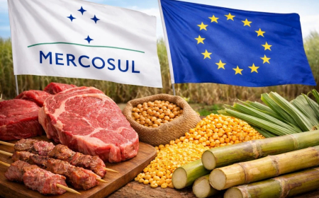 Fortalecimento: Acordo Mercosul–UE pode elevar exportações brasileiras em US$ 7 bilhões, estima Apex