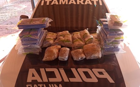 PM de Nova Itamarati intercepta transporte de drogas