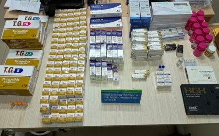 Vigilância Sanitária apreende canetas emagrecedoras e ampolas irregulares enviadas pelos Correios em MS