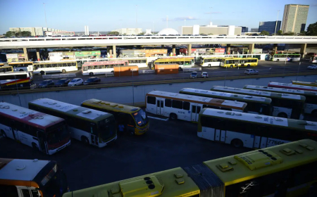 Prejuízo: Dezenas de ônibus de uma mesma empresa urbana são apedrejados no DF