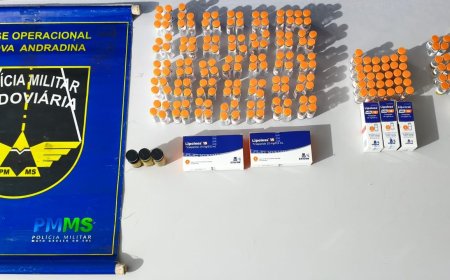 BPMRv apreende cigarros e mercadorias estrangeiras durante fiscalização na MS-164