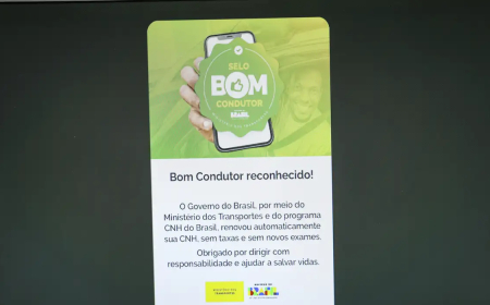 Condutor: Renovação automática de CNH beneficia 300 mil na primeira semana