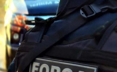 Polícia Militar: encaminha um foragido da justiça e vários familiares, após briga generalizada em residência