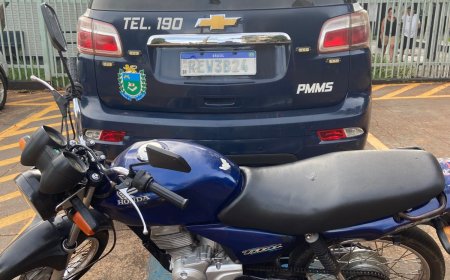 Operação Conjunta entre Ponta Porã e Dourados Resulta na Identificação de Receptador de Motocicletas Furtadas