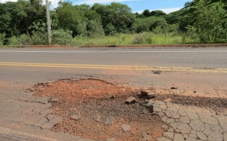 Prefeitura notifica empresa por buracos no trecho norte do anel viário