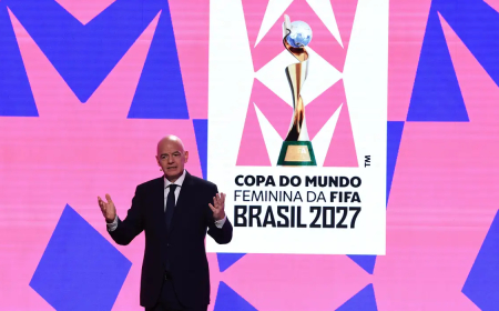 Futebol: Fifa lança marca da Copa Feminina 2027 em evento no Rio de Janeiro