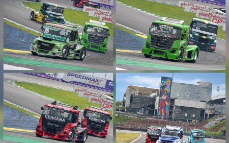 Bicampeão, Rafael Fleck inicia 2026 como o mais rápido da Fórmula Truck em Interlagos