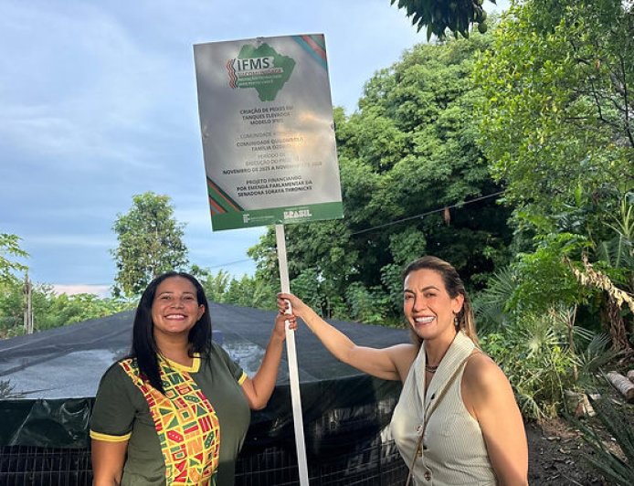 Corumbá: Recurso da senadora Soraya Thronicke garante renda à comunidade quilombola Ozório com projeto de piscicultura