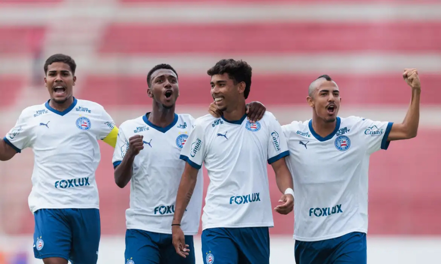 Copa SP de futebol júnior: Bahia goleia Inter de Limeira na estreia