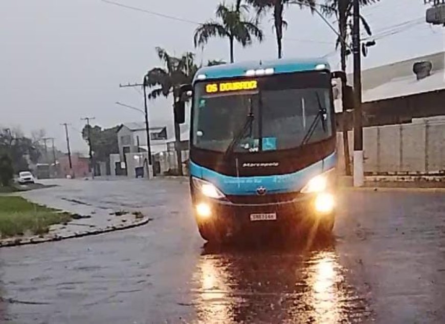 No Mato Grosso do Sul: Domingo deve ser de chuva e com risco de tempestade