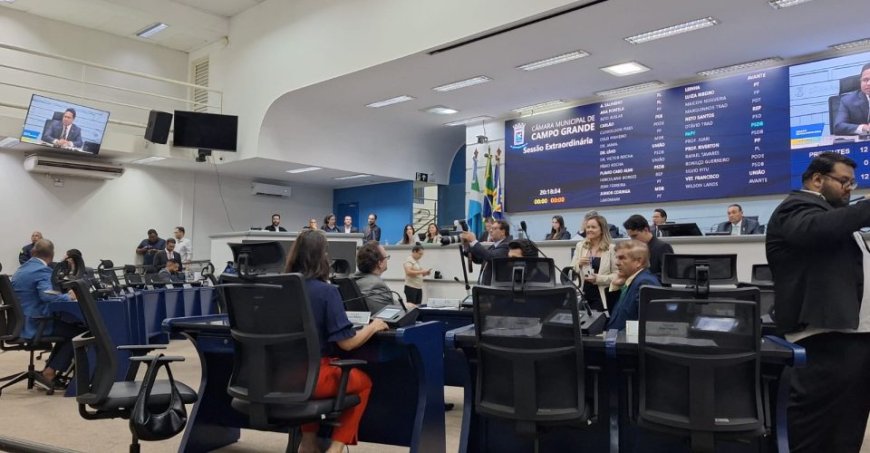 Campo Grande: Câmara Municipal aprova suspensão da taxa do lixo nos carnês do IPTU 2026