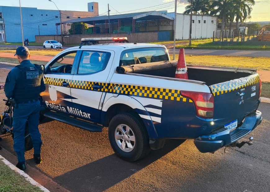 4º BPM orienta população de Ponta Porã sobre novas regras para o uso de ciclomotores