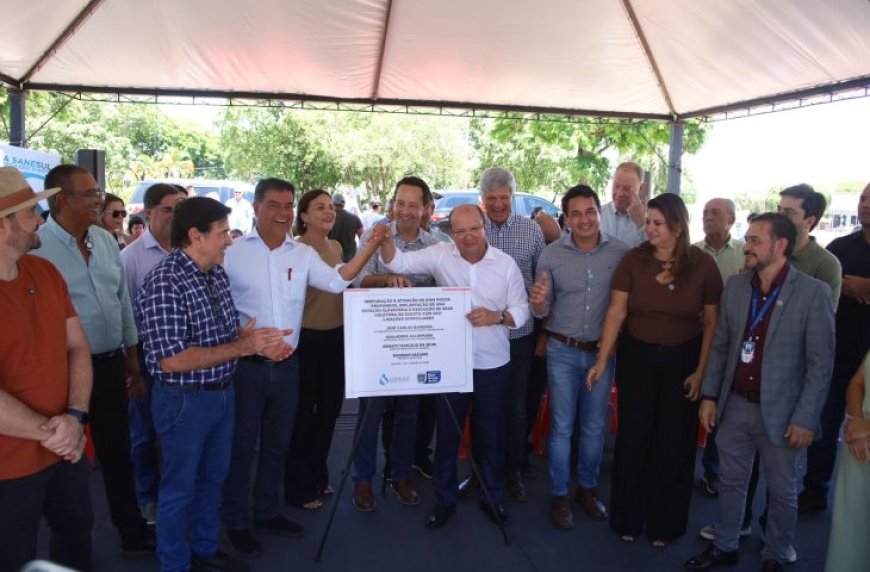 Naviraí ganha novas pontes, escola reformada e grandes investimentos em saneamento