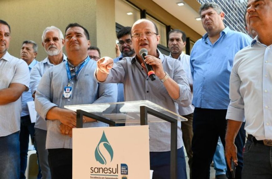 Dourados avança em saneamento e saúde com pacote histórico de obras e investimentos