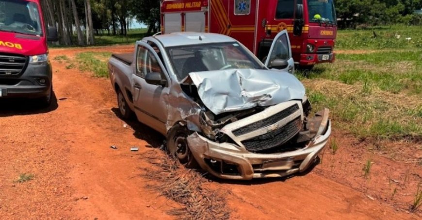 Colisão: Acidente na BR-376 deixa três feridos entre Ivinhema e Amandina