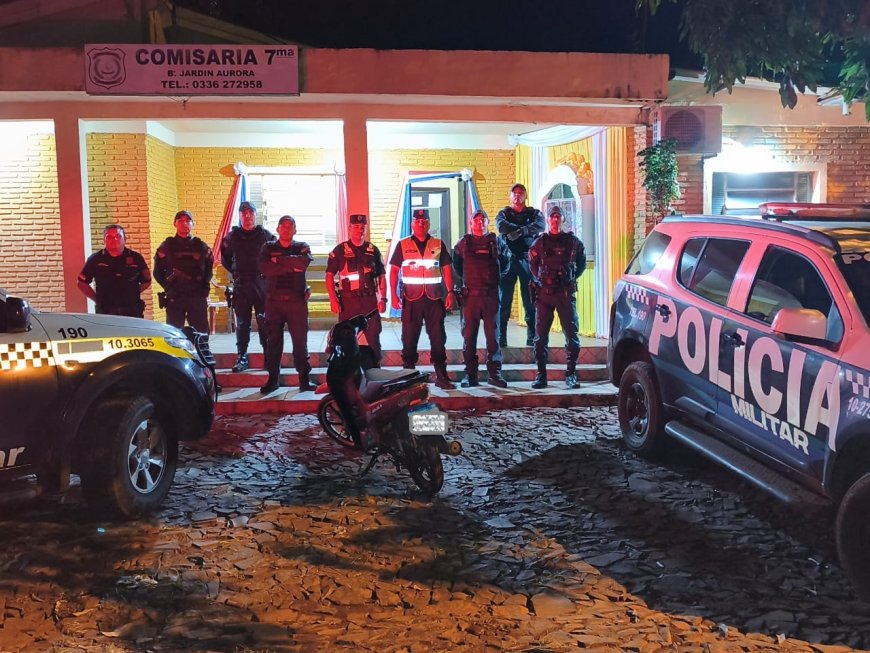 4º BPM e Polícia Nacional do Paraguai recuperam motocicleta roubada