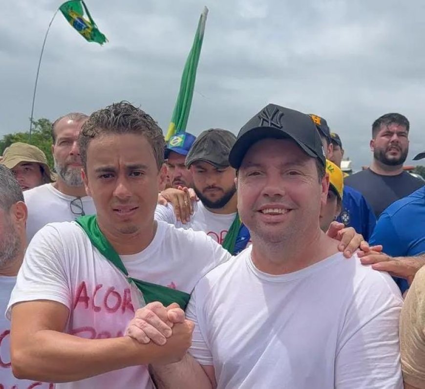 Nikolas Ferreira e Rodolfo Nogueira convocam manifestação em Brasília para o dia 25