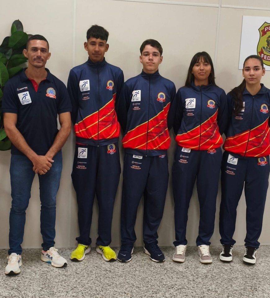 Atletas de Ponta Porã disputam Copa Brasil de Marcha Atlética em Brasília