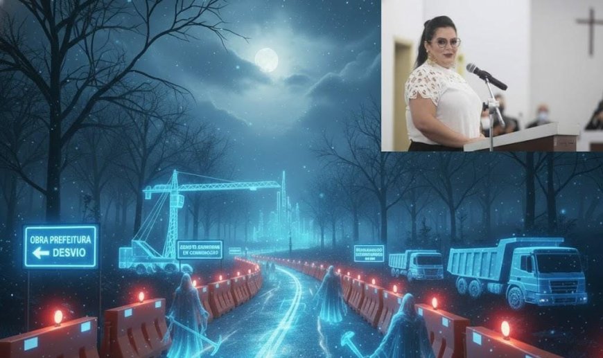 MP aponta desvio de R$ 140 mil em obra na gestão da ex-prefeita Rhaiza Matos (PSDB)