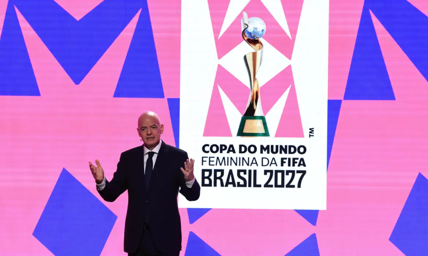 Futebol: Fifa lança marca da Copa Feminina 2027 em evento no Rio de Janeiro