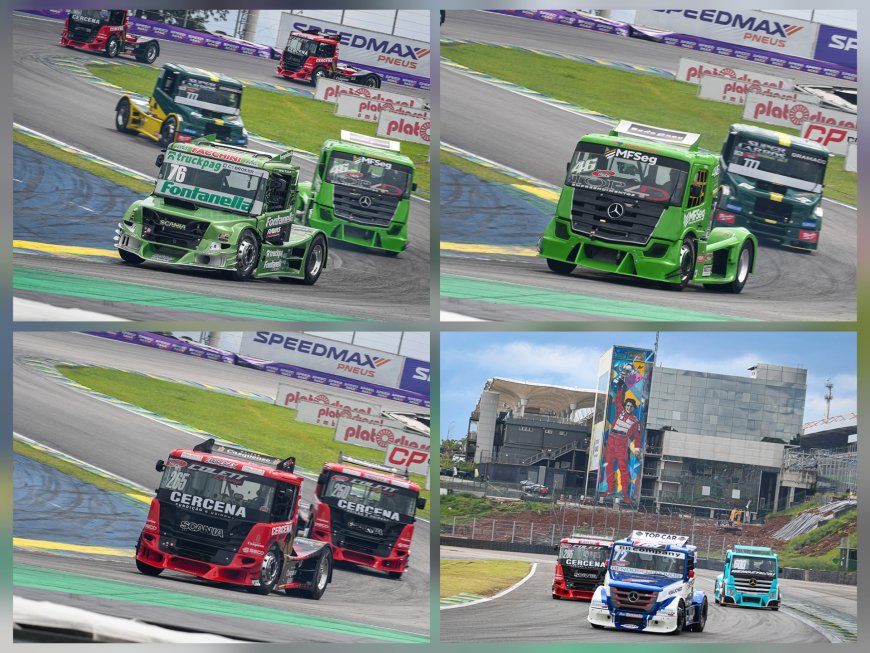 Bicampeão, Rafael Fleck inicia 2026 como o mais rápido da Fórmula Truck em Interlagos