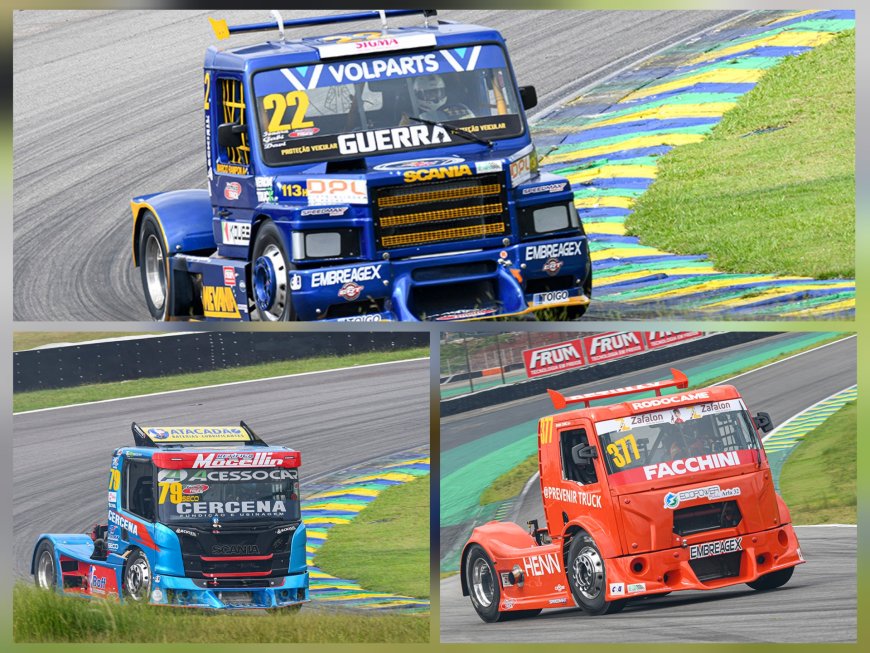 Com temporal, Márcio Rampon faz a pole position da F-Truck em Interlagos