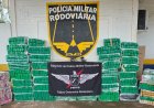 BPMRv apreende mais de uma tonelada de drogas e recupera veículo roubado na MS-164