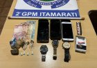 Polícia Militar de Nova Itamarati prende autor de tráfico de drogas; homem utilizava tornozeleira eletrônica