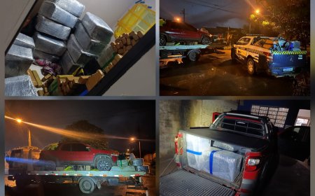 Ponta Porã: 4º Batalhão de Polícia Militar apreende aproximadamente 3 toneladas de maconha em operação no bairro Kamel Saad