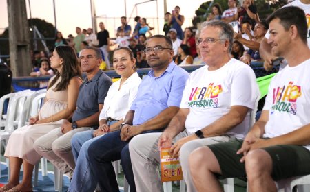 Jelson Bernabé e vereadores prestigiam abertura do Verão no Parque e destacam lazer familiar