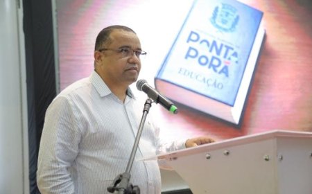 Presidente da Câmara destaca investimentos em educação na abertura do ano letivo em Ponta Porã