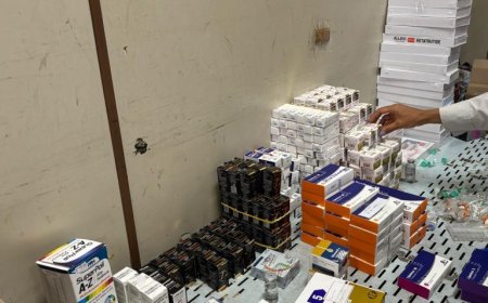 Com fiscalização permanente, SES desmonta rota de envio e apreende lote milionário de canetas emagrecedoras