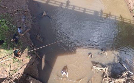 Ao ir se refrescar em rio jovem morre afogado na fronteira