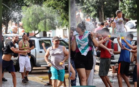 Ponta Porã: “Guerra D’Água” será domingo e terça-feira na Avenida Brasil entre as ruas Tiradentes e Guia Lopes