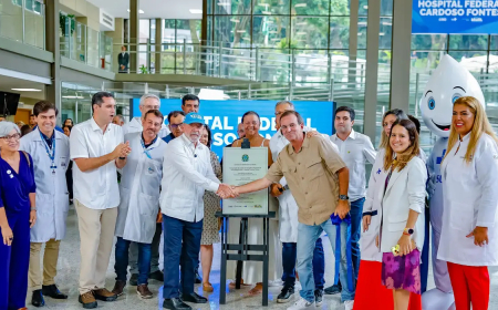 População: Lula inaugura pronto-socorro do Hospital Federal Cardoso Fontes no Rio