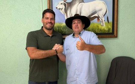 Pompílio Júnior e Capitão Contar alinham estratégias na fronteira  presidente do PL de Ponta Porã recebeu o Capitão Contar nesta semana