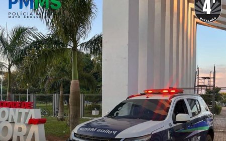 Ponta Porã: Equipe Policial Militar da área Norte do 4° BPM recaptura evadido da justiça
