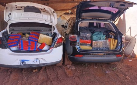 PM apreende mais de 1,5 tonelada de drogas e recupera veículos furtados em Nova Itamarati