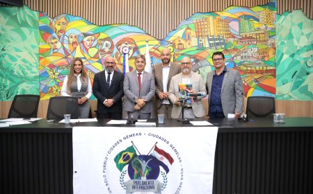 Vice-ministro paraguaio enaltece função do Parlim na fronteira