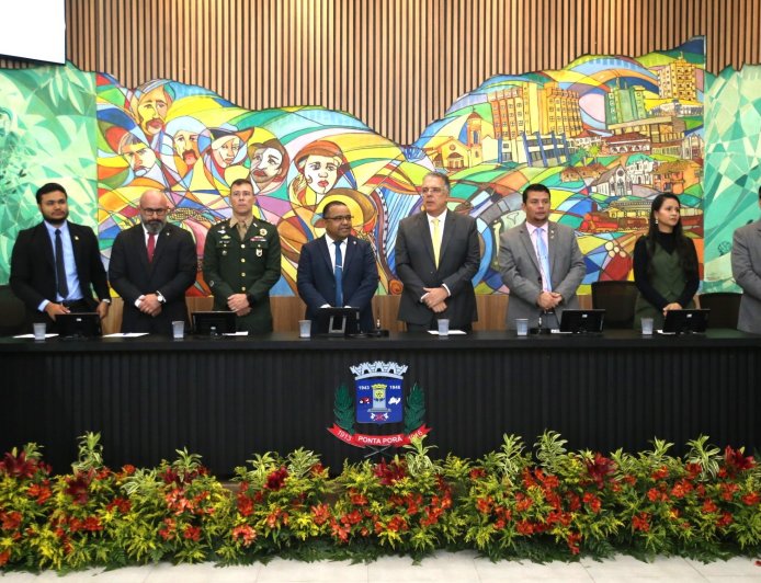 Câmara de Ponta Porã realiza primeira sessão ordinária de 2026