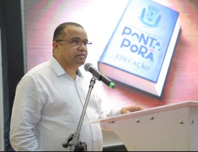 Presidente da Câmara destaca investimentos em educação na abertura do ano letivo em Ponta Porã