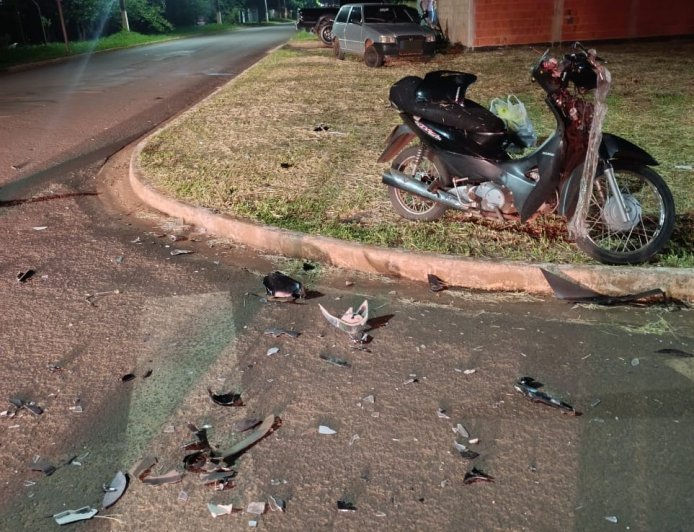 Ponta Porã: Equipe de Trânsito do 4º BPM prende autor por embriaguez ao volante e omissão de socorro após colisão frontal que deixou motociclista gravemente ferido