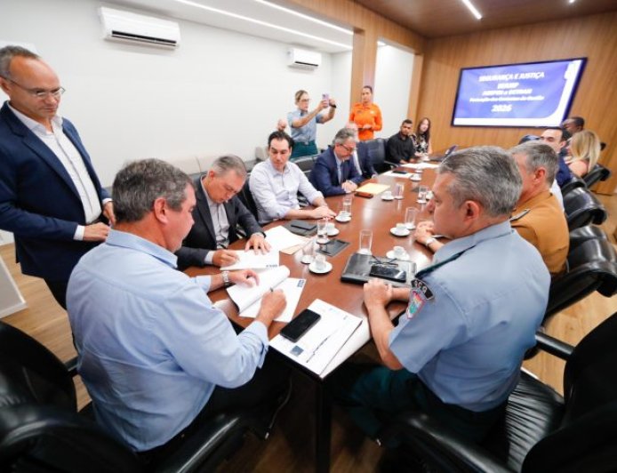 Vigilância da fronteira e redução dos índices de criminalidade estão entre as metas da Sejusp para 2026