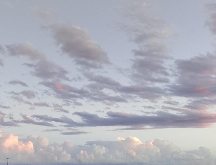 Tempo e temperatura: Terça-feira terá calor de até 36ºC e pancadas de chuva em várias regiões de MS