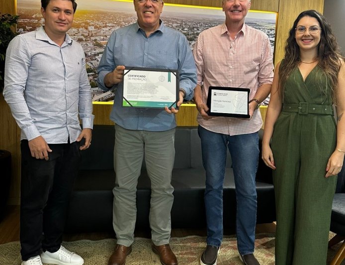 Ponta Porã recebe prêmio nacional pelo projeto “Infraestrutura Verde e Mobilidade Sustentável da Linha Internacional”