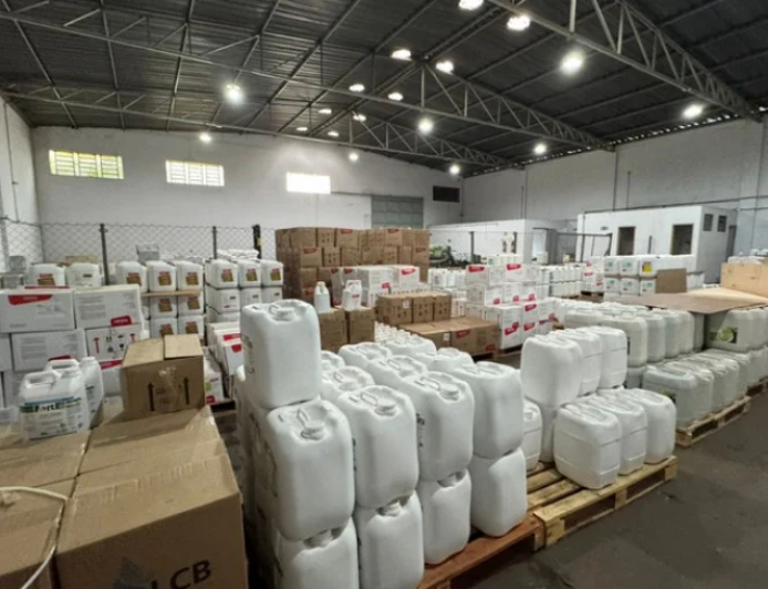 MG: Operação apreende 21 toneladas de defensivos falsificados e contrabandeados